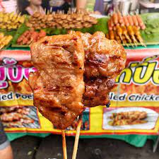 Creamy chicken tom yum soup1 lecture • 7min. Ultimate Thai Street Snack Recipe Grilled Bbq Pork Skewers Moo Ping Bangkok Foodie