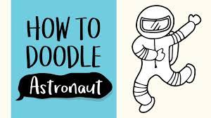 If you like this tutorial visit our drawing tutorials about how to draw a cartoon policeman and how to draw a cartoon doctor. How To Draw An Astronaut Easy Step By Step Drawing And Coloring Tutorial For Kids Youtube