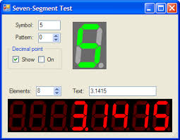 Each letter has a … Seven Segment Led Control For Net Codeproject