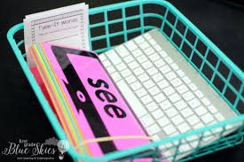 Sight Word Station Freebie First Grade Blue Skies Sight Words Kindergarten Sight Word Stations First Grade Words