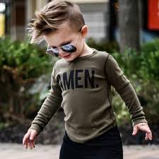 Long hairstyle with long side bangs allows your child to choose plenty of haircuts in the future. 35 Best Baby Boy Haircuts 2021 Guide