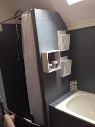 pin op badkamer steigerhout