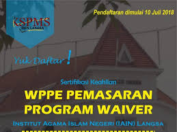 We did not find results for: Sertifikasi Wakil Perantara Perdagangan Efek Wppe