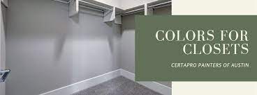 Best Paint Color For Your Closet