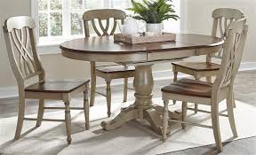 Sunset trading andrews 7 piece butterfly leaf dining table set. 42 Round Hardwood Dining Table With 18 Butterfly Leaf Unfinishedfurnitureexpo