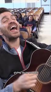 Happy #FiveYearAnniversary to #Naive, an album that has greatly impacted my  life. Shoutout to the kids of PS22 for this incredible moment!  #dontgiveuponme #andygrammer