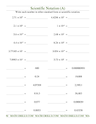 Each pdf worksheet contains 14 problems rewriting whole numbers to scientific notation. Scientific Notation Old Number Sense Worksheet Scientific Notation Worksheet Scientific Notation Scientific Notation Word Problems