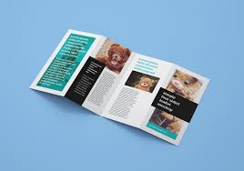 Our brochure design service helps business firms of all sizes and industries to convey their message with professional and high quality design brochure & catalogues, advertising material, newsletters etc. Free Accordion 4 Fold Brochure Leaflet Mockup Psd Templates Good Mockups
