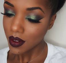 Makeup For Black Women Green Makeup Makeup For Green Eyes Dark Skin Makeup