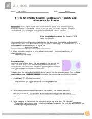 Download free books in pdf format. Dennis Chaisson Gizmo Intermolecularforces Pdf Name Date Student Exploration Polarity And Intermolecular Forces Vocabulary Dipole Dipole Dipole Course Hero