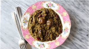 Add herbs to the pot. How To Make Ghormeh Sabzi Persian Recipes Youtube