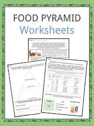Food Pyramid Facts Worksheets Key Information For Kids