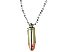 Patrone — patrone , bei mehren handwerken muster ; Kette Patrone 9mm Frontline Fashion Onlineshop Army Outdoor Streetwear Security Camping