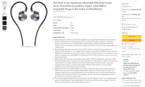 Hidizs Md4 4 Balanced Armature Drivers | Headphone Reviews And Discussion -  Head-Fi.Org