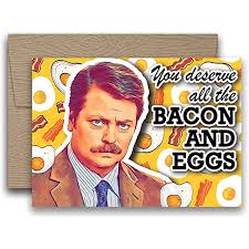 These ron swanson quotes will make you laugh. Ron Swanson Inspired Parody Parks And Recreation Birthday Card Father S Day Card Meat Lover Birthday Card 5x7 Inches W Envelope Handmade Products Amazon Com