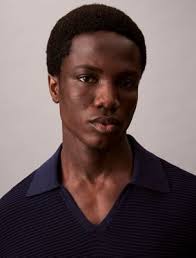 Polo en maille technique avec col Johnny Calvin Klein®