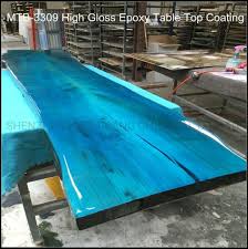 How to polish epoxy resin. China Epoxy Furniture Coating On Bartop China Clear Epoxy Table Top Resin Table Top Resin Coating Systems