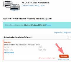 Added windows 10 basic drivers to the above download list. Download Driver Hp Laserjet 1022 Printer And Install Drivercentre Net