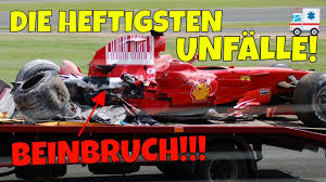 Sein auto wurde bei dem aufprall in zwei teile gerissen. Die Heftigsten Formel 1 Unfalle Youtube
