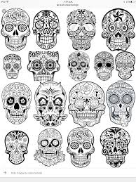 Pin By Christopher Rogers On Tattoos Sugar Skull Tattoos Sugar Skull Drawing Skull Coloring Pages