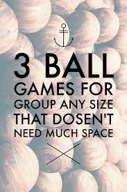 3 Fun Games Involving A Ball That You Can Play Indoor Or Outdoor With A Small Or Medium Group Ideal F Small Group Games Youth Group Games Group Games For Kids