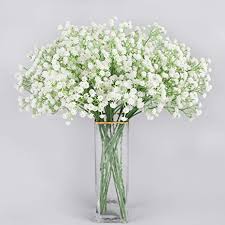 Deadheading flowers are when you cut off the flowers which are dying or have already died from the plant. Amazon Com Homcomoda 24 Pcs Baby Breath Artificial Flowers Gypsophila Real Touch Flowers For Wedding Party Home Garden Decoration Home Kitchen