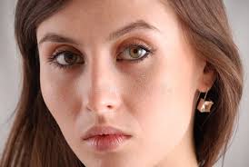 Donna Attraente. Ritratto. Primo Piano. Fotografia Stock