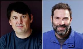 Graham Linehan and Adam Buxton writing Channel 4 sitcom The Cloud