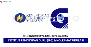 The following other wikis use this file: Jawatan Kosong Terkini Institut Pendidikan Guru Ipg Kolej Matrikulasi Kerja Kosong Kerajaan Swasta