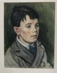 Alexander MacPHERSON, VPRSW, 1904-1970, Portrait of a Young Boy