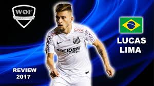 Lucas lima da rosa (en); Lucas Lima Santos Brilliant Goals Speed Skills Assists Santos 2017 Hd Youtube