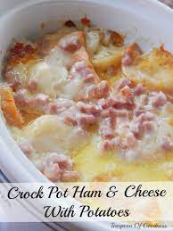 Crockpot Ham Cheese Potatoes Recipe Recipes Crockpot Ham Crockpot Dishes