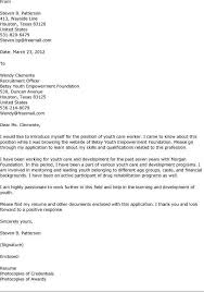 Cover Letter For Mental Health Sample Cover Letter