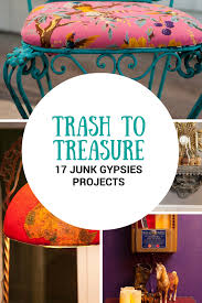 Trash To Treasure Projects From The Junk Gypsies Junk Gypsies Decor Hippie Home Decor Diy Decor