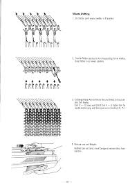 This was historically used by production knitters, people who knitted as a way to earn an income. Manual Empisal Srp 60 N Ribber Page 67 Of 78 English