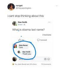 Obama S Last Name Know Your Meme