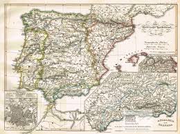 On amazon.com ✓ free shipping on qualified orders. Die Iberische Halbinsel Von 1257 Bis 1497 Landkarte Von Spanien Und Portugal Mit Kleinen Innenkarten Von Andalusien Und Granada Der Nordgrenze Von Cataluna Und Stadtplan Von Granada Grenzkolorierter Stahlstich Von Carl Stier