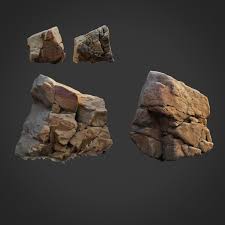 3d Scanned Nature Stone 010 3d Model Stone Rock Photography Stone Photography