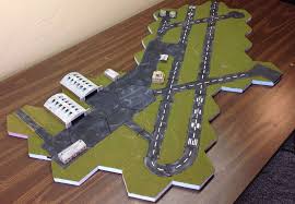 6mm Airfield Airport Layout By Mathew Guss Buildings By Us Wargaming Terrain Wargaming Tabletop Rpg