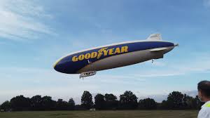 Goodyear Blimp Zeppelin Nt Comes In To Land At Le Mans 24 Hours Youtube