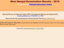 Moreover, you should get calcutta university result by clicking on the given url. University Of Calcutta B Com 1st Semester Result Declared How To Check Oneindia News
