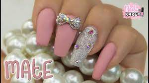 Para este verano enciende tus uñas con ideas divertidas y súper originales. Unas Mate Con Diseno Casual Youtube