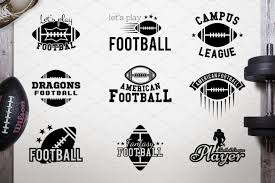 The global community for designers and creative. 9 Football League Logos Labels By Jeksongraphics On Creativemarket In 2020 Football Logo Football League League