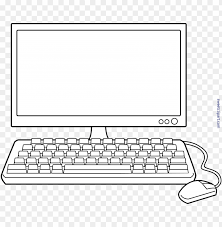 Coloring Clipart Computer Black And White Computer Clip Art Png Image With Transparent Background Toppng Choose from 3500+ computer clip art images and download in the form of png, eps, ai or psd. black and white computer clip art png