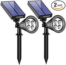 See your favorite solar panels sales and home solar panels discounted & on sale. Urpower Solar Lights 2 In 1 Waterproof 4 Led Solar Spotlight Adjustable Wall Light Landscape Light Security Lighting Dark Sensing Auto On Off For Patio Deck Yard Garden Driveway Pool Area 2 Pack Amazon Com