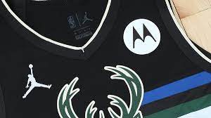 The team will use recent success and the stardom of giannis antetokounmpo to find a new partner to replace harley davidson. Milwaukee Bucks Sign Motorola As Next Jersey Patch Sponsor Milwaukee Business Journal
