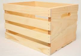 Find images of wooden crate. Gmi Gates Regular Wood Crates For Storage And Organization Usa Made Wood Crates Storage Organization Crafts Projects Diy Bins Boxes
