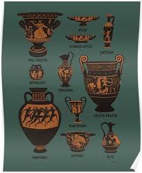 Ancient Greek Pottery Poster By Flaroh Ancient Greek Pottery Ancient Greek Art Ancient Greece Art