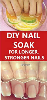 For Longer And Stronger Nails Use This Homemade Diy Nail Soak Set Run How To Grow Nails Strong Nails Diy Nails Soak