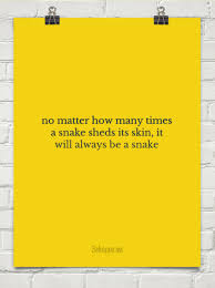 No Matter How Many Times A Snake Sheds Its Skin It Will Always Be A Snake 843838 Absent Father Quotes Quotes To Live By Inspirational Quotes